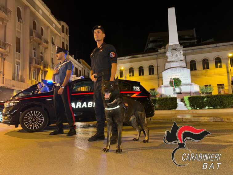 Barletta, controlli a tappeto in occasione della Disfida in città: sanzioni e sequestri di stupefacenti