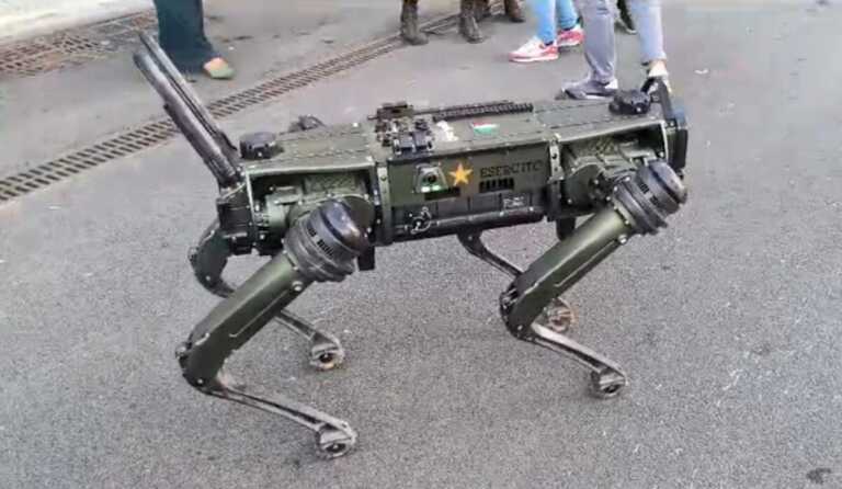 Bari, l’innovazione alla Fiera del Levante: sorprende il cane robot dell’Esercito – VIDEO