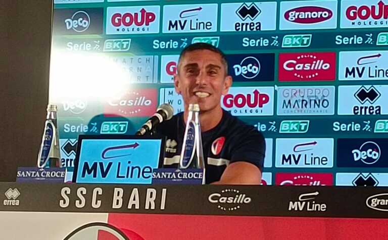 Bari a caccia della prima vittoria in campionato, Longo: «Voglio personalità e coraggio»