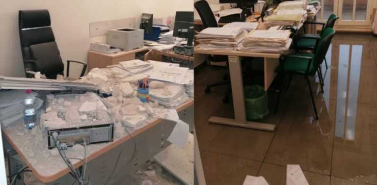 Galleria foto 'Bari, crolla il soffitto al secondo piano del Policlinico: a rischio la sicurezza dei lavoratori' - foto 1