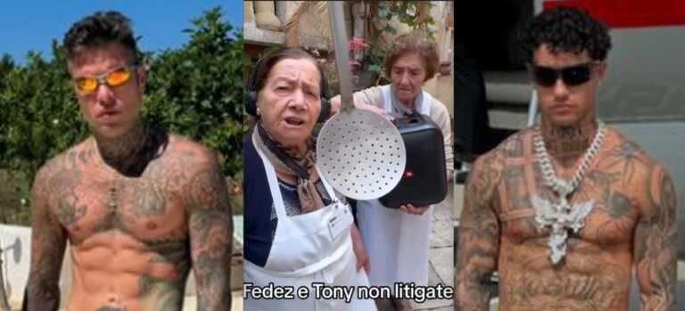 «Fedez e Tony Effe non litigate», le nonne di Altamura vogliono la pace – VIDEO