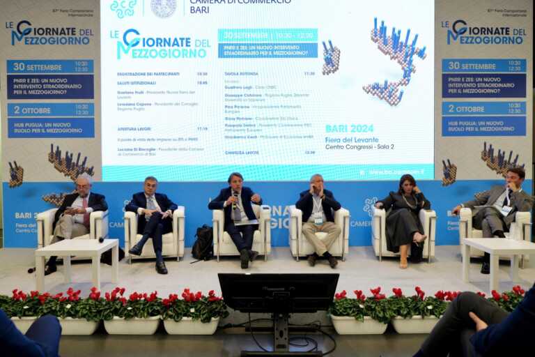 Tra Pnrr e Zes, alla Fiera del Levante di Bari focus sulle opportunità per il Mezzogiorno Tra Pnrr e Zes, alla Fiera del Levante di Bari focus sulle opportunità per il Mezzogiorno