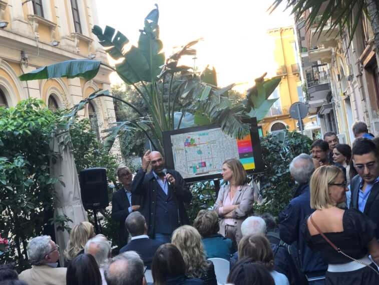 Il restyling di via Manzoni a Bari, cantiere entro fine anno. Leccese: «Vi chiedo pazienza»