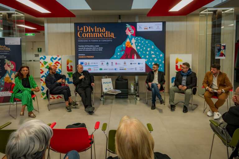 La Divina Commedia rivive “in forma di concerto” sul palco del Petruzzelli di Bari