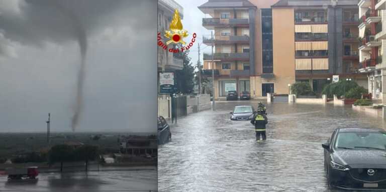 Galleria foto 'Maltempo, allagate le strade nel Barese. Tromba d’aria a San Severo – VIDEO' - foto 1