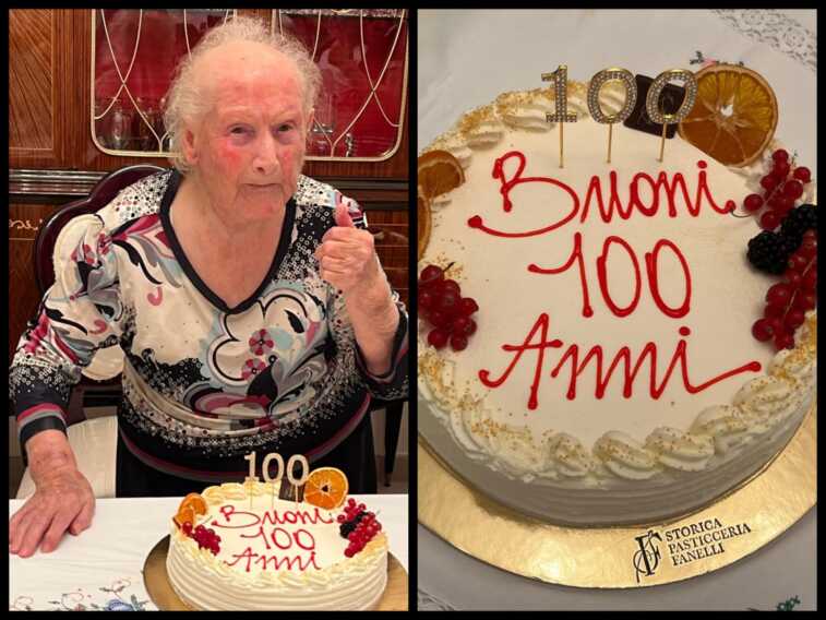 Bari festeggia i cento anni di nonna Enza: un secolo di vita tra due millenni
