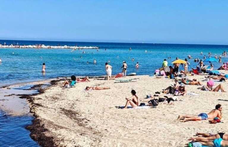 Un’estate che non vuole finire mai a Bari: la spiaggia di Pane e Pomodoro ancora affollata