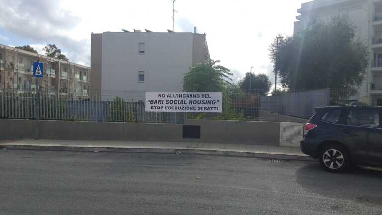 Bari, rimandato lo sfratto per i residenti di parco Gentile ma gli aumenti rimangono – VIDEO