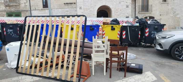 A Bari raffica di multe per rifiuti e irregolarità, 111 sanzioni in 15 giorni: «Troppe scene di degrado»