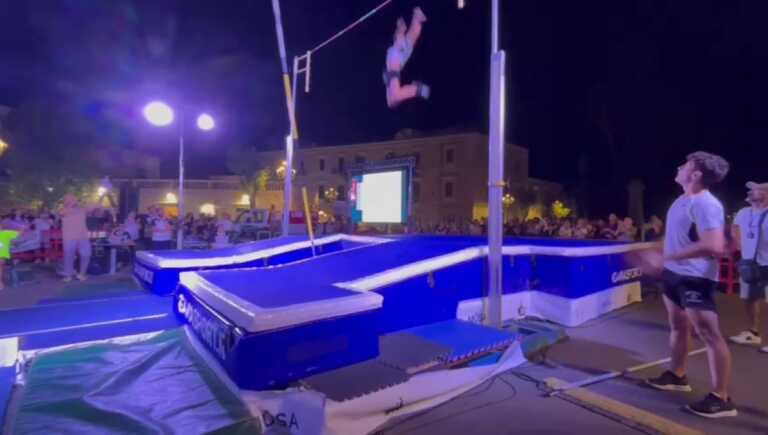 Salto con l’asta, il tranese Gabriele Belardi supera se stesso e vola a 4,73 metri