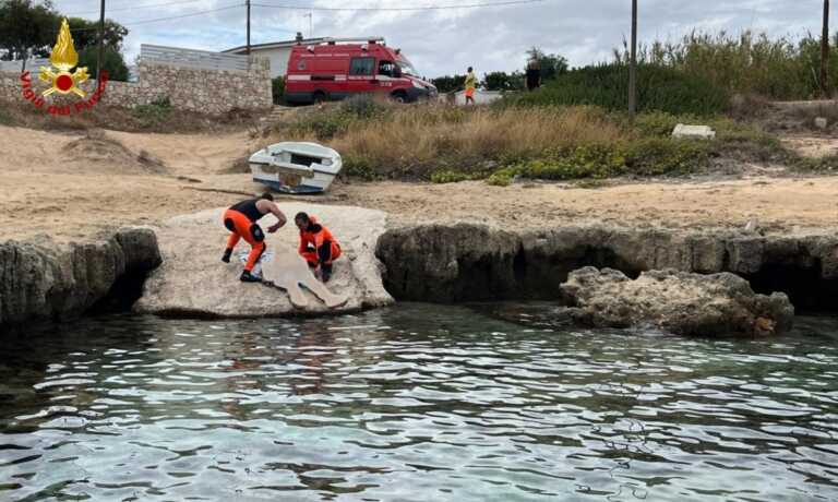Scomparso in mare un 38enne a Marina di Pulsano: ritrovato in ipotermia