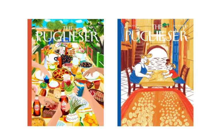 La Puglia in copertina: la regione vista da illustratori e designer. La mostra a Bari