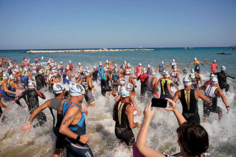 Trani si prepara alla Triathlon Sprint Gara Gold: record di oltre 600 atleti