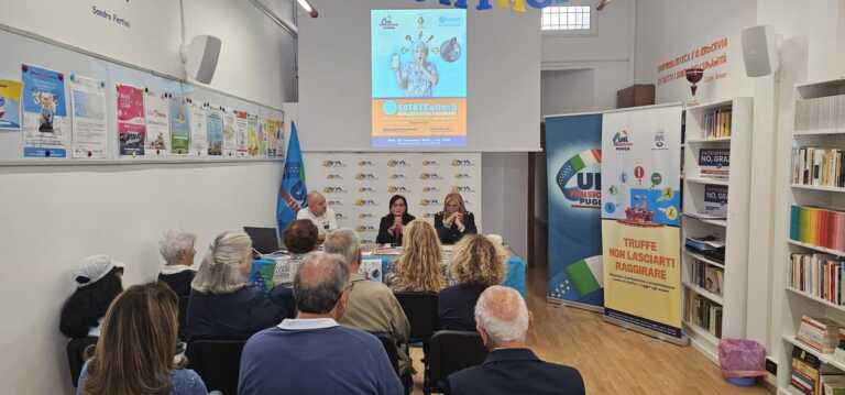 Uilp Puglia contro le truffe ai danni degli anziani, un incontro per imparare a difendersi