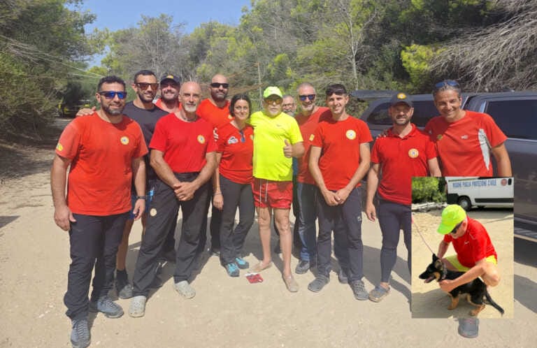 Stornara, sorpresa al campo addestrativo delle unità cinofile: c’è Vasco Rossi