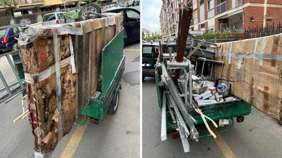 Rifiuti abbandonati a Bari vecchia: individuato e denunciato il “conferitore seriale”