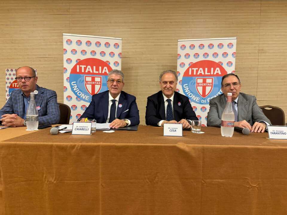 Regionali in Puglia, l’Udc si prepara alle elezioni: «Determinanti nel centrodestra»