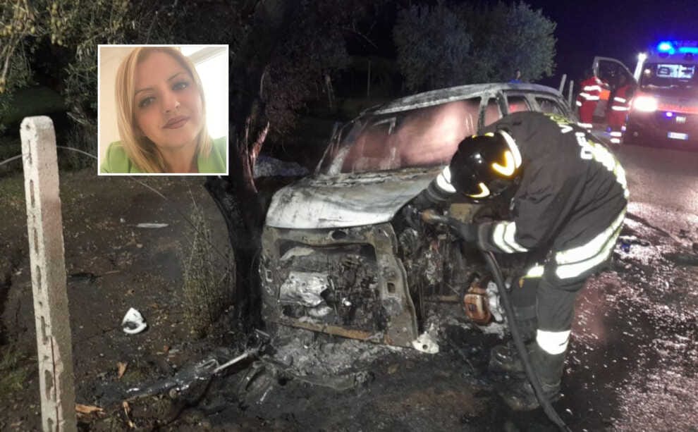 San Severo, Lucia Salcone morì nell’incendio della sua auto: il marito arrestato per omicidio premeditato