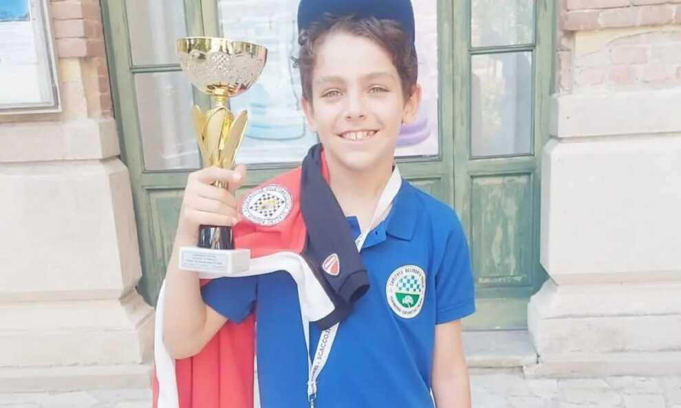 A 10 anni campione di scacchi: Marco Antonio Santoro ai mondiali “Cadetti”