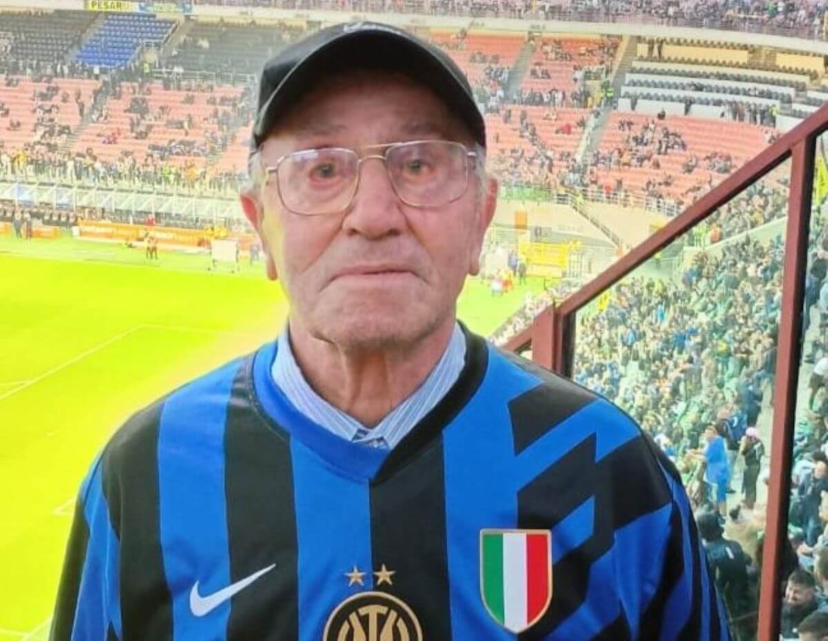 Il compleanno di nonno Michele: da Bitonto a “San Siro” festeggia 90 anni con la sua Inter Il compleanno di nonno Michele: da Bitonto a “San Siro” festeggia 90 anni con la sua Inter