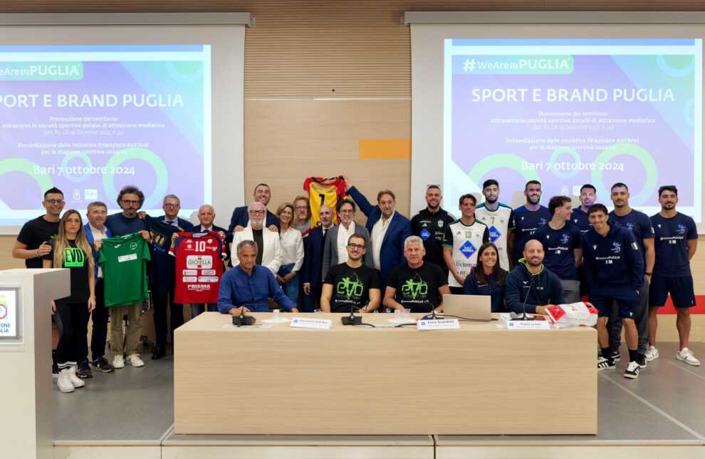 Dal calcio alla pallavolo, dal tennis alla vela: il brand #WeAreInPuglia viaggia con lo sport – VIDEO
