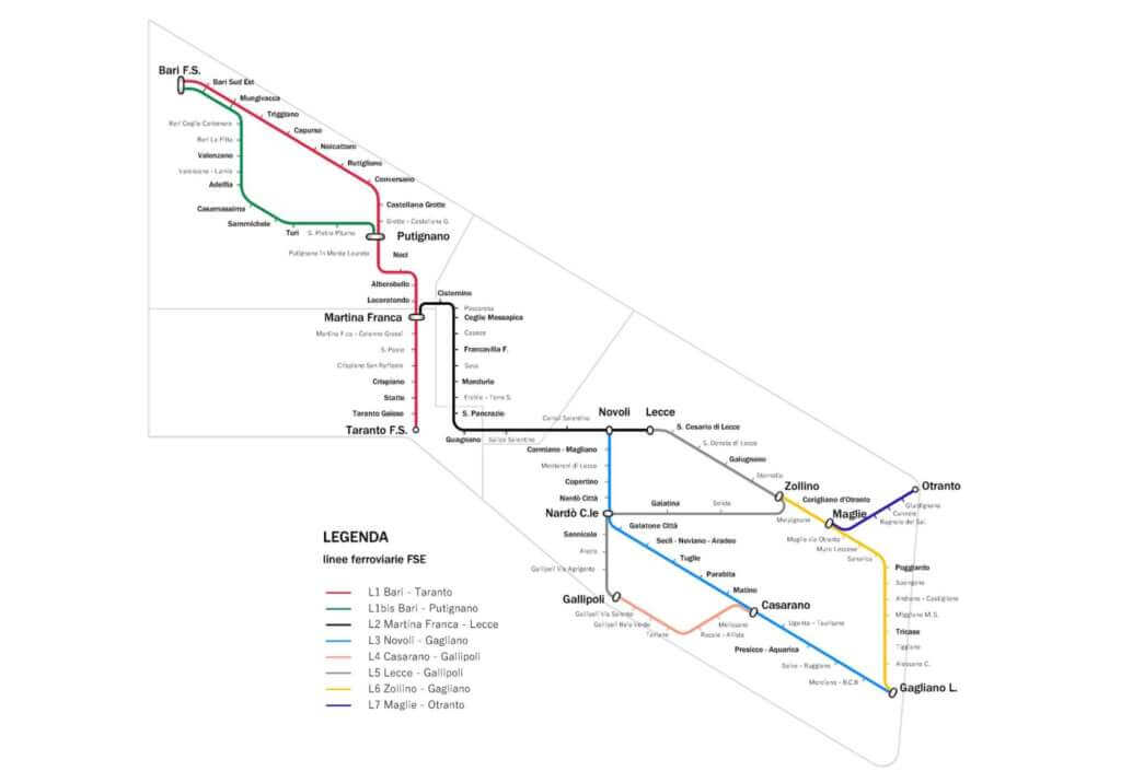 Ferrovie del Sud Est, operativi i cantieri su tutta la linea: lavori per 600 mln di euro Ferrovie del Sud Est, operativi i cantieri su tutta la linea: lavori per 600 mln di euro