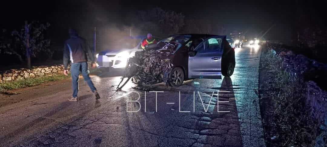 Tragico incidente tra Turi e Sammichele, frontale fra due auto sulla Sp 132: un codice rosso – FOTO