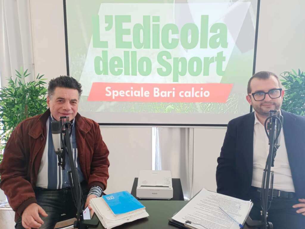 Galleria foto 'Ep.15 – All’Edicola dello Sport con Francesco Monteleone e l’ex Bari Ciccio Caputo' - foto 1