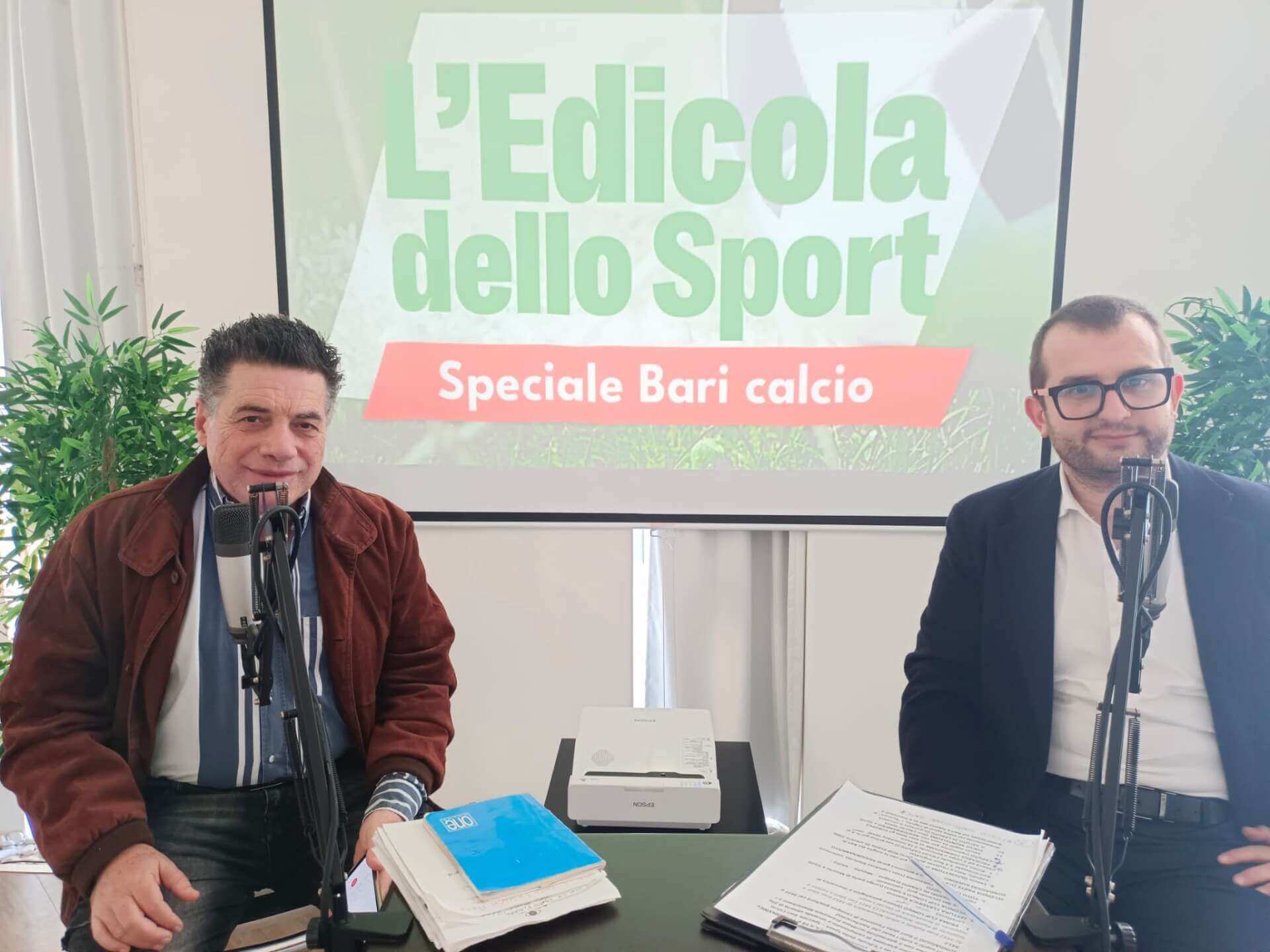 Ep.15 – All’Edicola dello Sport con Francesco Monteleone e l’ex Bari Ciccio Caputo