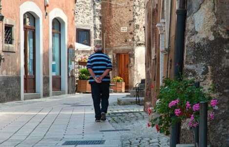anziano borgo antico