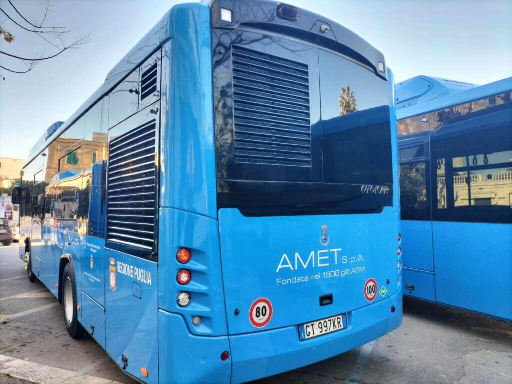 Trani, presentati 3 nuovi autobus a metano dell’Amet. Ciliento: «È una soddisfazione» – FOTO Trani, presentati 3 nuovi autobus a metano dell’Amet. Ciliento: «È una soddisfazione» – FOTO