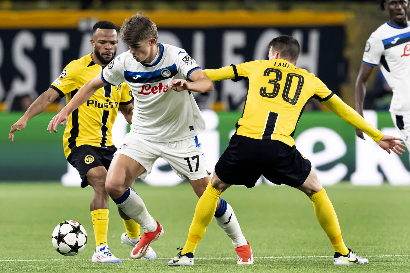 Champions League, Atalanta straripante: 6-1 allo Young Boys. De Ketelaere show Champions League, Atalanta straripante: 6-1 allo Young Boys. De Ketelaere show