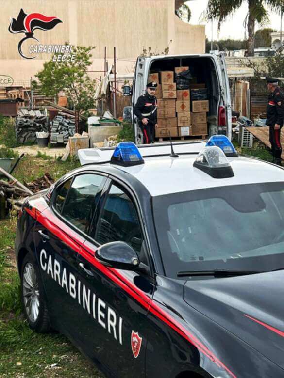 Ha in casa oltre due tonnellate di materiale esplosivo: arrestato un 38enne a Ugento – VIDEO