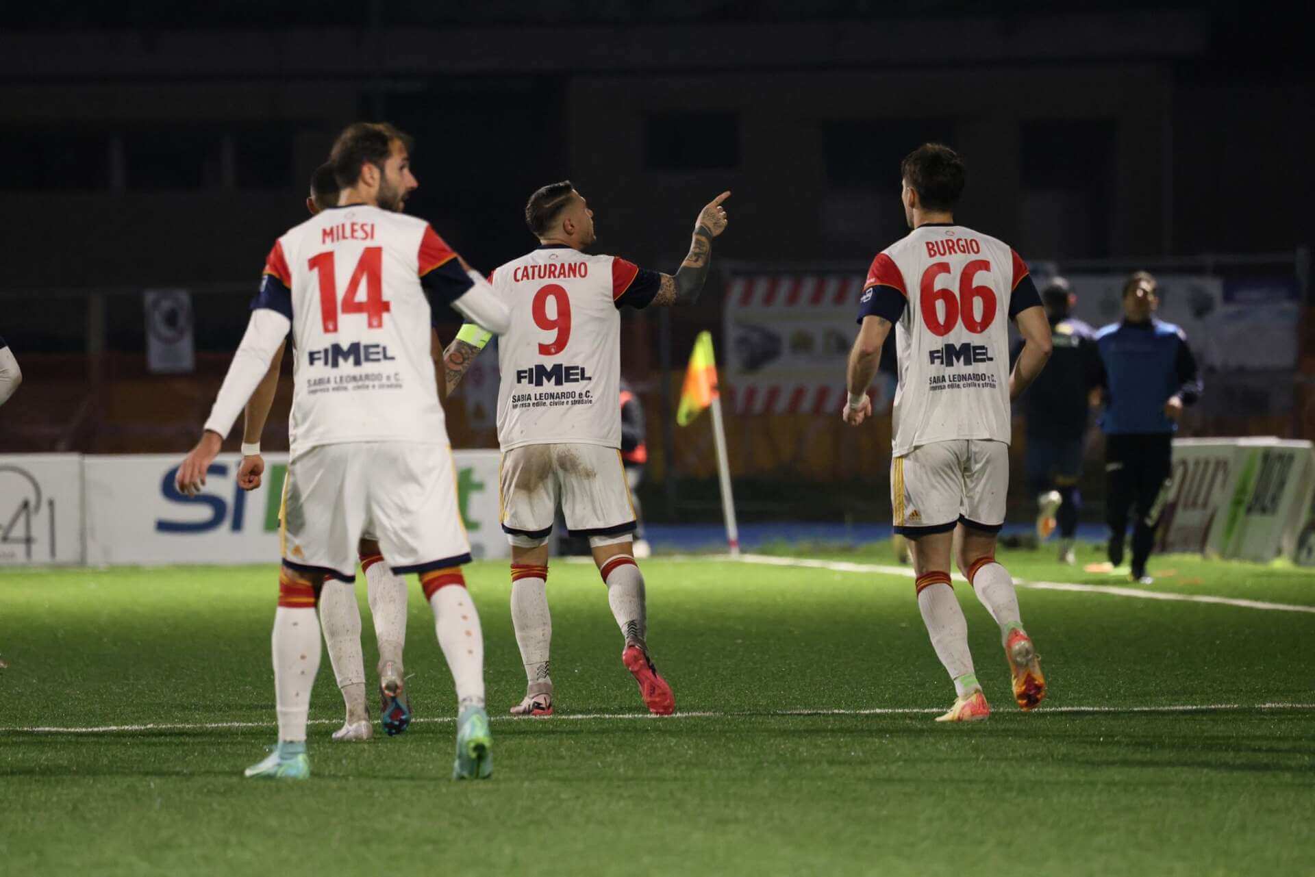 Serie C, capitan Caturano trascina il Potenza: espugnata Giugliano, lucani secondi Serie C, capitan Caturano trascina il Potenza: espugnata Giugliano, lucani secondi