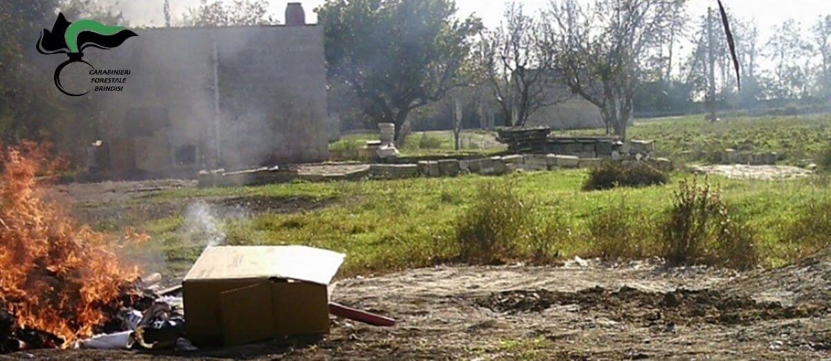 Francavilla Fontana, rifiuti bruciati e interrati in campagna: denunciato un 47enne – FOTO Francavilla Fontana, rifiuti bruciati e interrati in campagna: denunciato un 47enne – FOTO