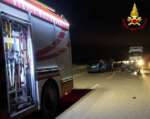 Incidente sulla provinciale a Terlizzi: morto un 62enne, coinvolte tre auto e un tir