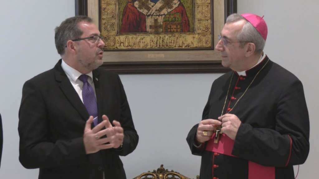 Galleria foto 'L’ambasciatore ucraino presso la Santa Sede a Bari: «Spero Trump continui a sostenere Kiev»' - foto 1
