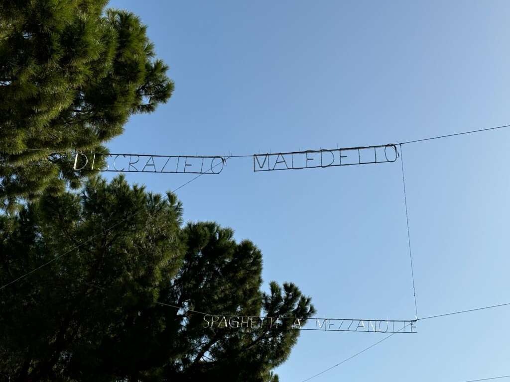 Da “Vieni avanti cretino” a “Discrazieto maledetto”: a Canosa le luminarie dedicate a Lino Banfi – FOTO Da “Vieni avanti cretino” a “Discrazieto maledetto”: a Canosa le luminarie dedicate a Lino Banfi – FOTO