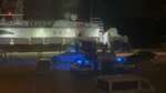 Brindisi, arrivata a mezzanotte la nave con i sette migranti provenienti dall’Albania