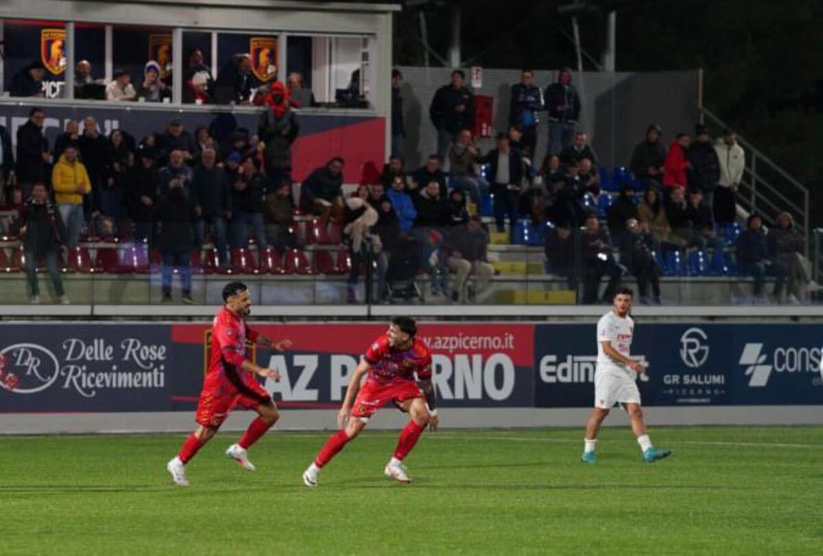 Serie C, Bernardotto fa esplodere il “Curcio”: il Picerno stende la capolista Benevento