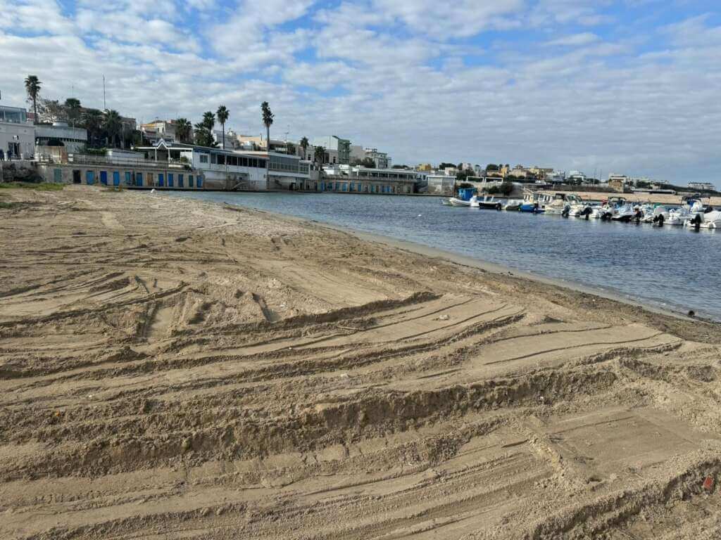 Galleria foto 'Bari, pulizia straordinaria del porto di Torre a Mare: raccolte 7 tonnellate di rifiuti' - foto 4