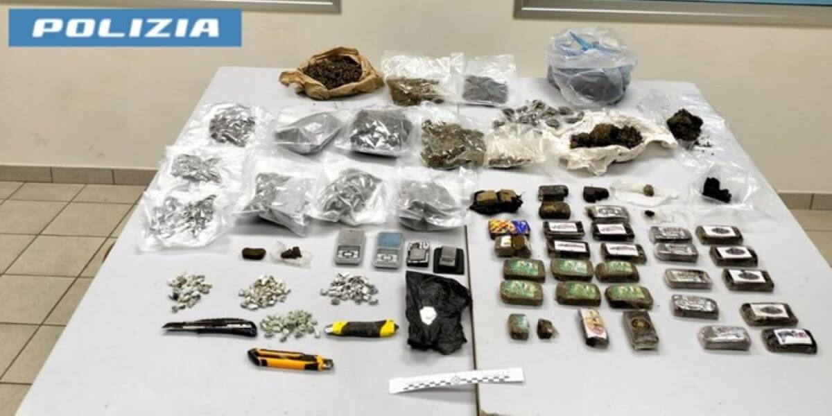 Massafra, in un magazzino aveva 5 chili di hashish e marijuana: arrestato un 32enne