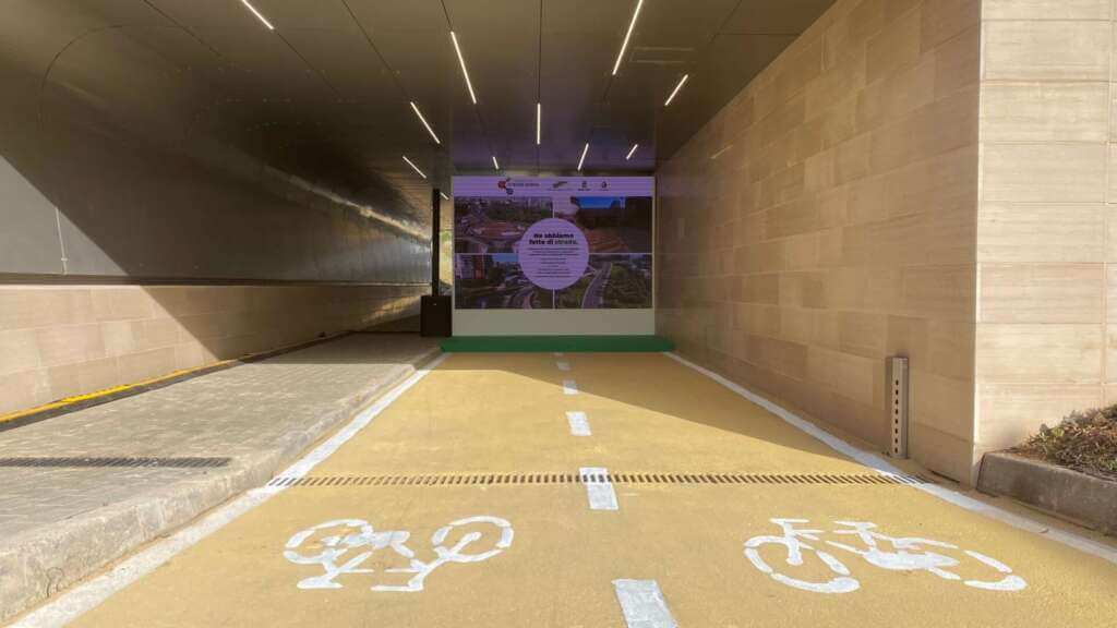 Bari, Fal consegna 9 opere del progetto “Strade nuove”: inaugurato il sottopasso ciclopedonale – VIDEO