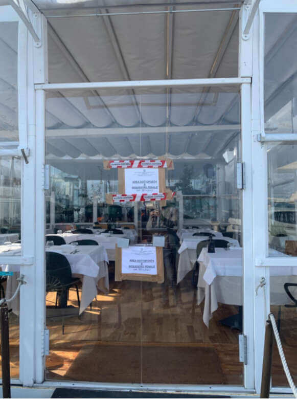 Trani, realizza dehors senza averne i permessi: denunciato il titolare di un ristorante