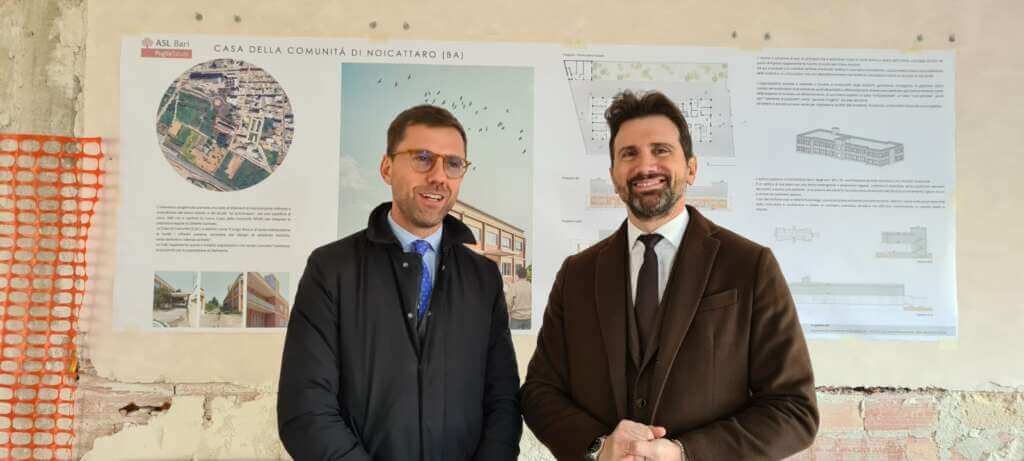 Noicattaro, al via i lavori per la nuova Casa della Comunità: sorgerà nell’ex scuola dell’infanzia – FOTO