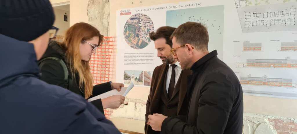 Noicattaro, al via i lavori per la nuova Casa della Comunità: sorgerà nell’ex scuola dell’infanzia – FOTO