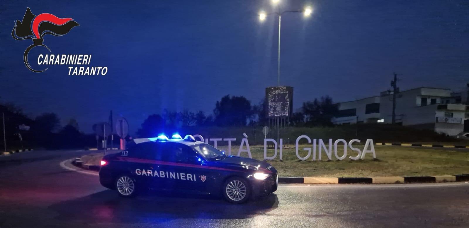 Ginosa, viola il divieto di avvicinamento alla compagna: arrestato un 27enne Ginosa, viola il divieto di avvicinamento alla compagna: arrestato un 27enne