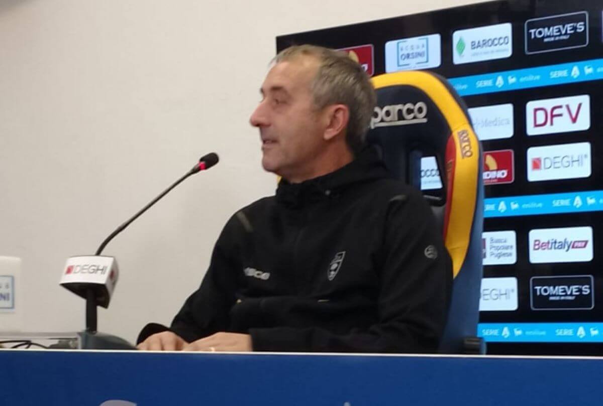 Lecce-Juventus 1-1, Giampaolo soddisfatto: «Strada ancora lunga ma risultato meritato»