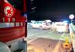 Grave incidente sull’Ss 16, scontro tra Cola Olidda e Molfetta: 3 feriti estratti dalle 2 auto