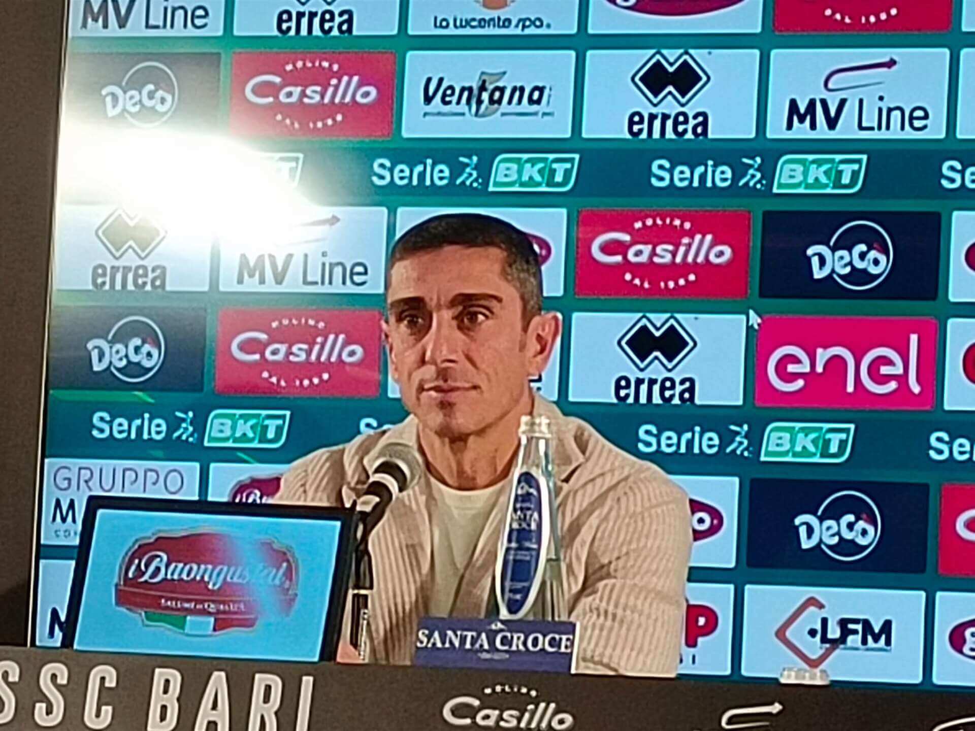 Verso Bari-Südtirol, Longo: «A Pisa potevamo fare meglio. Ora voglio una prestazione gagliarda»